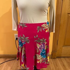 Ralph Lauren new $145 skirt  floral size 14